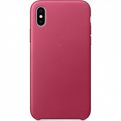 Аксессуар Чехол APPLE iPhone X Leather Case Pink Fuchsia MQTJ2ZM/A