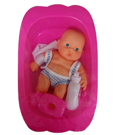 Кукла Tongde Пупс с ванночкой 0912C-18 T112-D633