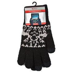Теплые перчатки для сенсорных дисплеев Liberty Project Олени S Black R0000497