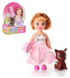 Кукла Defa Lucy с собакой 267-DOLL