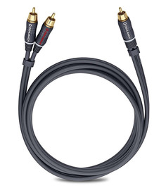 Аксессуар Oehlbach BOOOM! Y-adapter 2m Anthracite 01000