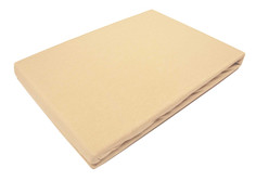 Простынь Эго Трикотаж на резинке 200x200 Beige Э-ПР-04-33 EGO