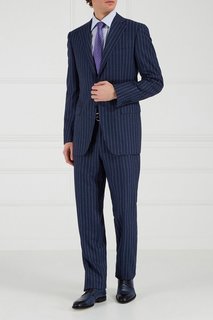 Синие кожаные дерби Canali