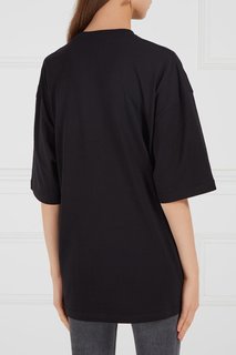 Хлопковая футболка с логотипом Balenciaga