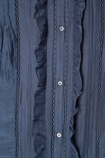 Хлопковая блузка с оборками Isabel Marant Etoile