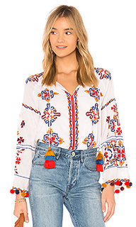 Блуза с вышивкой maylee - MISA Los Angeles
