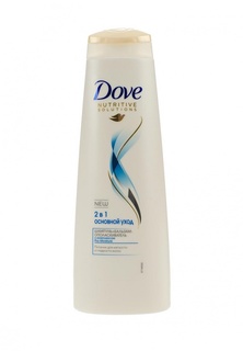 Шампунь Dove Hair Therapy 2 в 1 Основной уход, 380 мл
