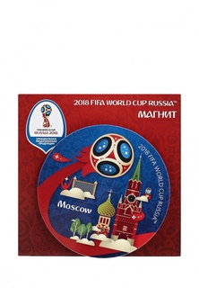 Магнит сувенирный 2018 FIFA World Cup Russia™ виниловый "Москва"