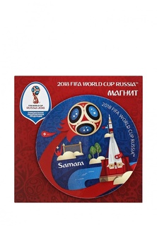 Магнит сувенирный 2018 FIFA World Cup Russia™ виниловый "Самара"
