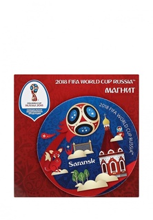 Магнит сувенирный 2018 FIFA World Cup Russia™ виниловый "Саранск"