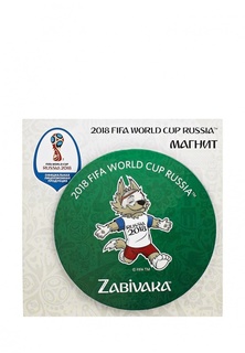 Магнит сувенирный 2018 FIFA World Cup Russia™ виниловый, Забивака "Триумф!"