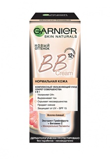 BB-Крем Garnier "Секрет совершенства", увлажняющий, SPF 15, молочно-бежевый, 50 мл