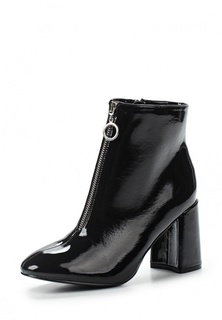 Ботильоны LOST INK DAKOTA ZIP FRONT ANKLE BOOT