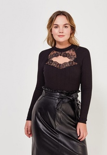 Боди LOST INK PLUS RIB BODY WITH LACE TRIM