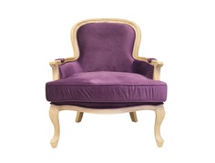 Кресло diesta (mak-interior) фиолетовый 81x114x76 см. L Room