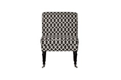 Полукресло pattern (garda decor) черный 61x87x73 см.