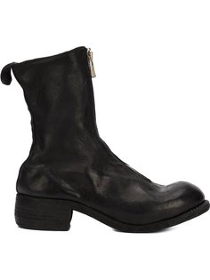 zipped front boots Guidi