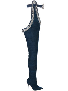 ботфорты с ремнем Rihanna x Manolo Manolo Blahnik