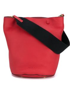 мини сумка-мешок с контрастной лямкой Marni