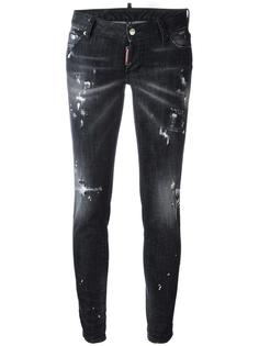 джинсы с линялым эффектом  Dsquared2
