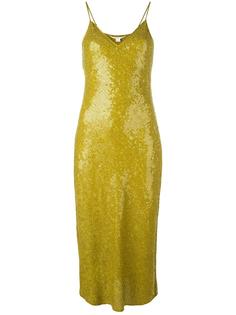 приталенное платье с пайетками Dvf Diane Von Furstenberg