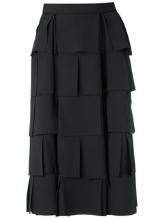 layered midi skirt Gloria Coelho