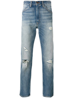 укороченные джинсы с рваными деталями Levis Vintage Clothing