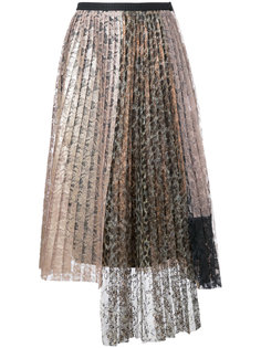 кружевная юбка плиссе  Antonio Marras