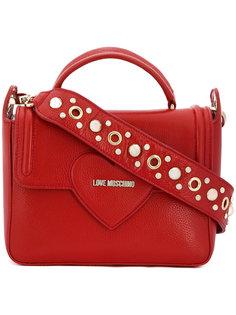 сумка-тоут с деталью в форме сердца Love Moschino