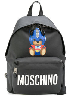 рюкзак с логотипом Moschino