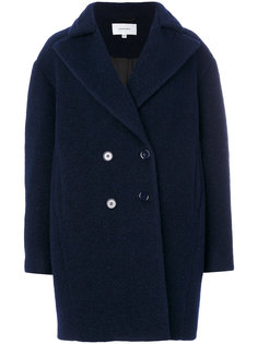 свободное двубортное пальто Carven