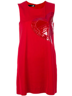 платье без рукавов с принтом сердца Love Moschino