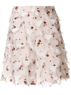 юбка А-образного силуэта с перьями See By Chloé