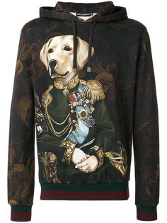 толстовка Royal Pet Portrait с капюшоном Dolce & Gabbana