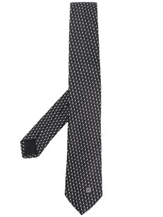 галстук с мелким принтом Givenchy