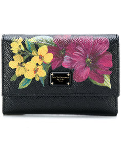 кошелек Dauphine с цветочным принтом Dolce & Gabbana