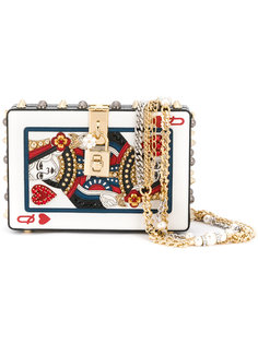 квадратный клатч Queen Of Hearts Dolce & Gabbana