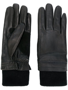 кожаные перчатки Ami Alexandre Mattiussi