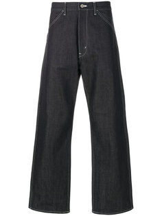 широкие джинсы с отворотами Junya Watanabe Comme Des Garçons Man