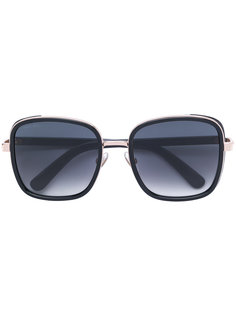 солнцезащитные очки в крупной квадратной оправе Jimmy Choo Eyewear
