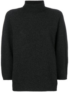 свитер с высокой горловиной и укороченными рукавами Max Mara