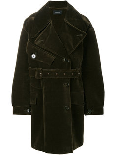 двубортное пальто  Simone Rocha