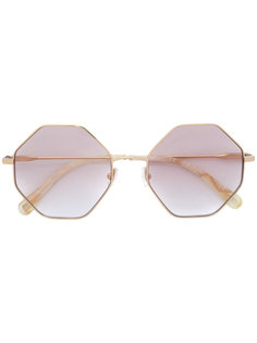 очки в восьмиугольной оправе Chloé Eyewear