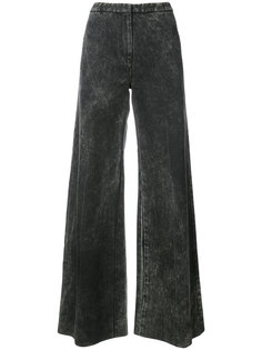 acid wash palazzo jeans  Adam Lippes