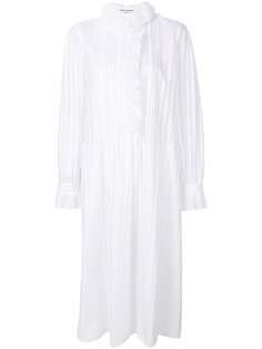 плиссированное платье с отделкой кроше  Sonia Rykiel