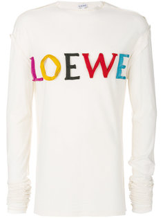 футболка с аппликацией логотипа Loewe