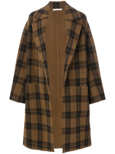 пальто в клетку Vince