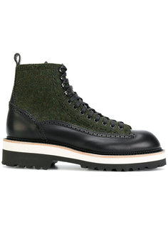 сапоги по щиколотку на платформе Dsquared2