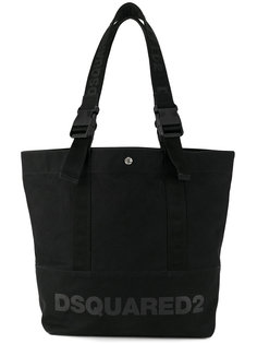 сумка-тоут с лямками с логотипом Dsquared2