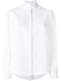 блузка с плиссировкой Karl Lagerfeld